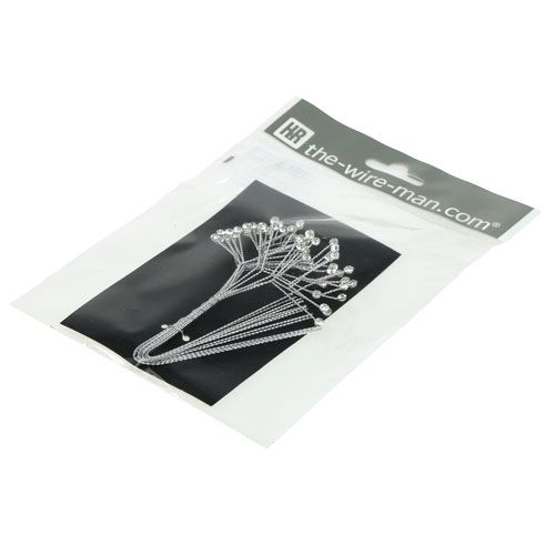 Produkt Nić diamentowa przezroczysta błyszcząca 10cm 12 sztuk