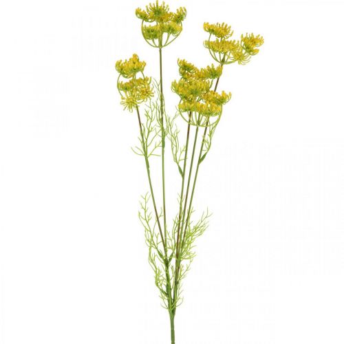Żółty koperek Sztuczna roślina ziołowa Koperek do dekoracji L80cm