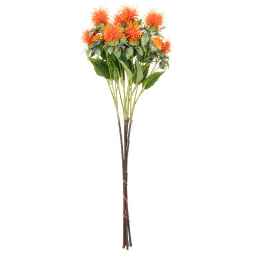 Sztuczny krokosz pomarańczowy jako sztuczny kwiat do wazonów i dekoracji, 55 cm, 4 sztuki | Floristik24.pl