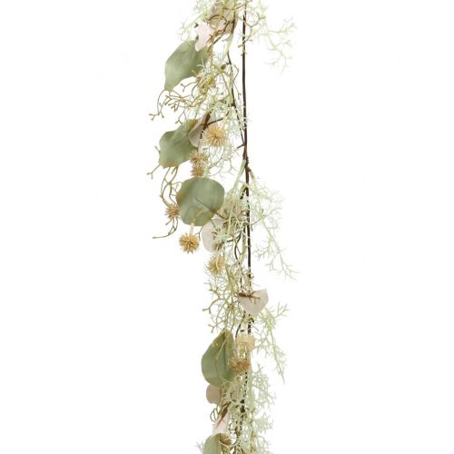 Floristik24 Girlanda osetowa Globe osetowa sztuczna dekoracja roślinna girlanda 127cm