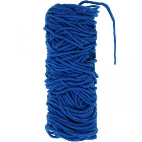 Produkt Linka filcowa z nitką knotową z drutem 30m w kolorze niebieskim
