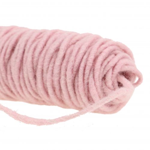 Produkt Filcowy sznurek do knota różowy 55m