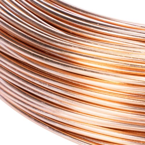 Drut aluminiowy w rolce do rękodzieła i florystyki, 60m, 500g | Floristik24.pl