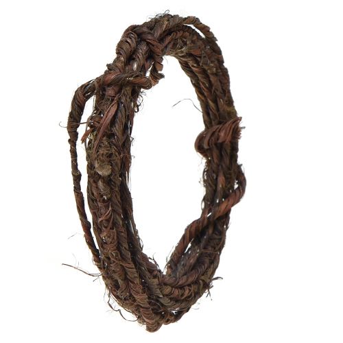 Produkt Drut rustykalny Ciemnobrązowy drut jubilerski rustykalny 3-5mm 3m