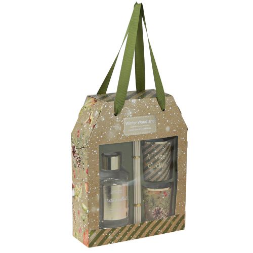 Floristik24 Świece zapachowe do pokoju Pudełko upominkowe na zapachy świąteczne 16,5x6x21cm