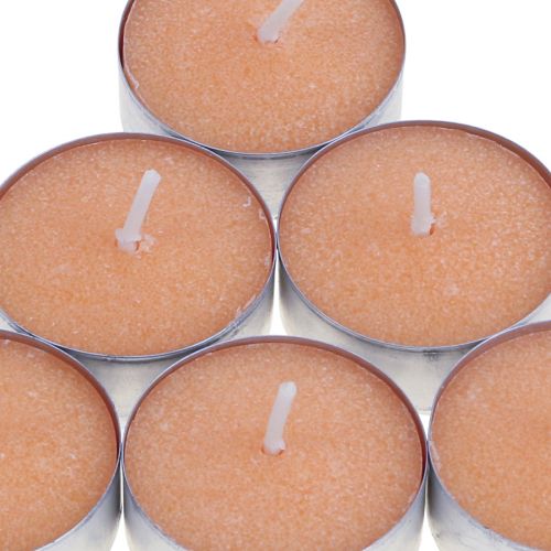 Produkt Świece zapachowe pomarańcza, zapach tealightów, świeca zapachowa do pokoju Ø3,5 cm W1,5 cm 18 sztuk