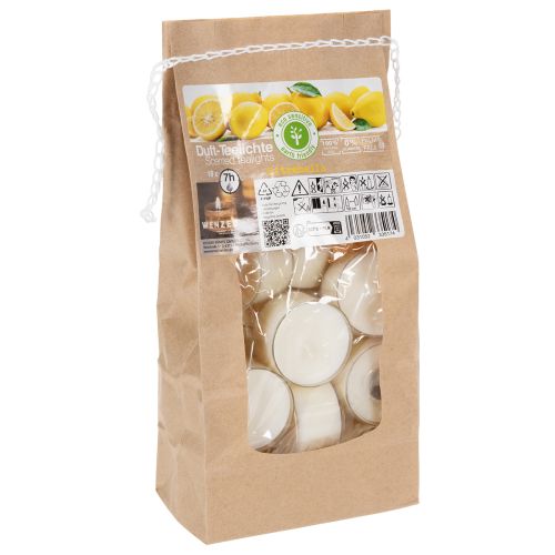 Produkt Podgrzewacze zapachowe Citronella na romantyczne wieczory w domu lub ogrodzie, 25 mm, 7 h, 18 sztuk