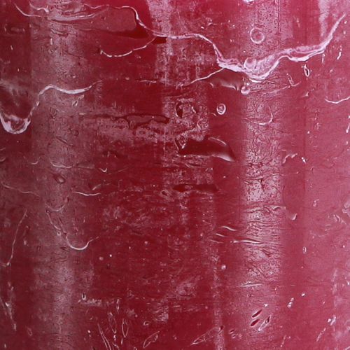 Produkt Świece jednobarwne Świece stojące Berry fioletowe 70×120mm 4 szt