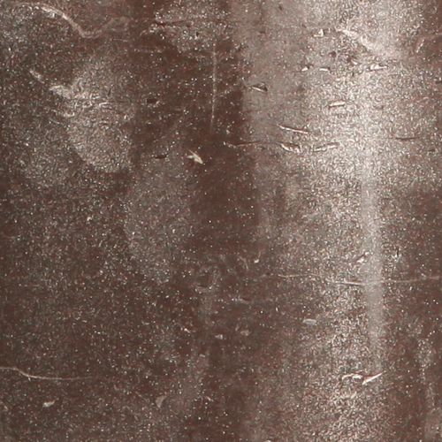Produkt Świece jednokolorowe brązowo-miedziane metaliczne 70×80mm 4 szt