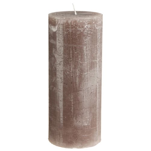 Produkt Świece kolorowe brązowe świece stojące 85x200mm 2 szt