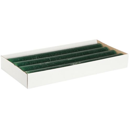 Produkt Świece jednokolorowe ciemnozielone świece w sztyfcie 34x300mm 4 szt