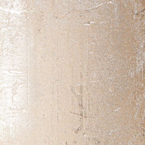 Produkt Świece jednokolorowe platynowe 60x100mm 4szt