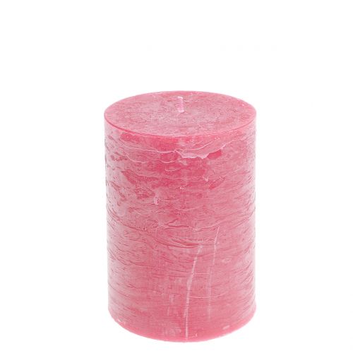 Produkt Świece jednokolorowe różowe 85x120mm 2szt
