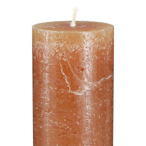 Produkt Świece kolorowe w sztyfcie karmelowe 50x300mm 4 szt