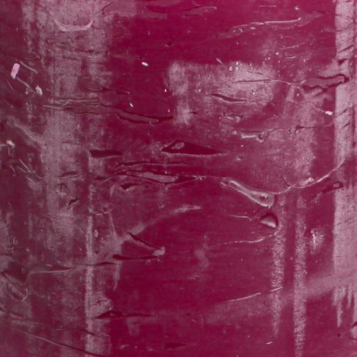 Produkt Świece kolorowe Świece stojące Berry fioletowe 70×80mm 4 szt