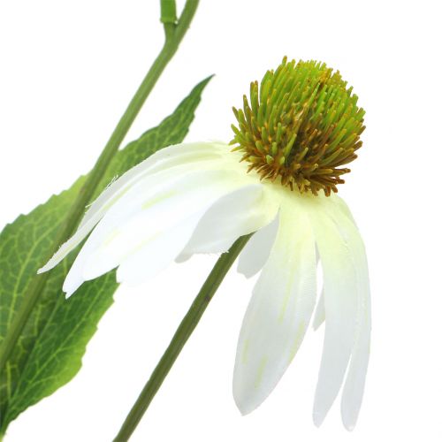 Produkt Echinacea kwiat sztuczny biały 90cm