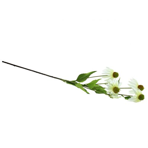 Produkt Echinacea kwiat sztuczny biały 90cm
