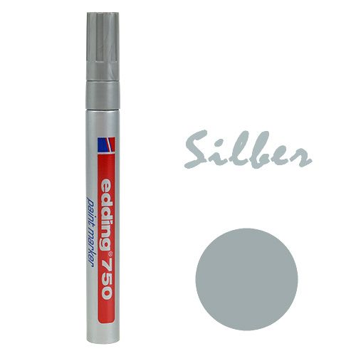 Floristik24 Edding® 750 marker malarski srebrny