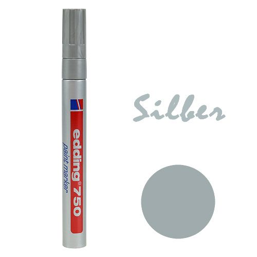 Floristik24 Marker olejowy Edding® 750 srebrny