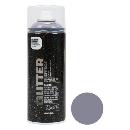 Brokat w sprayu Fioletowy efekt Montana Brokat w sprayu Ametyst 400ml