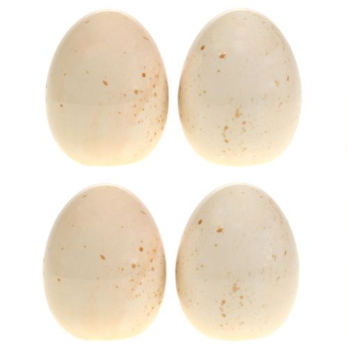 Floristik24 Dekoracyjne jajka ceramiczne wys.8,5cm 4szt