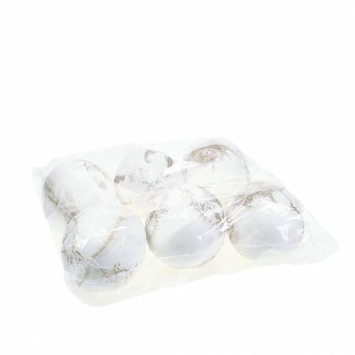 Floristik24 Jajko motyw vintage do zawieszenia 13cm 6szt.