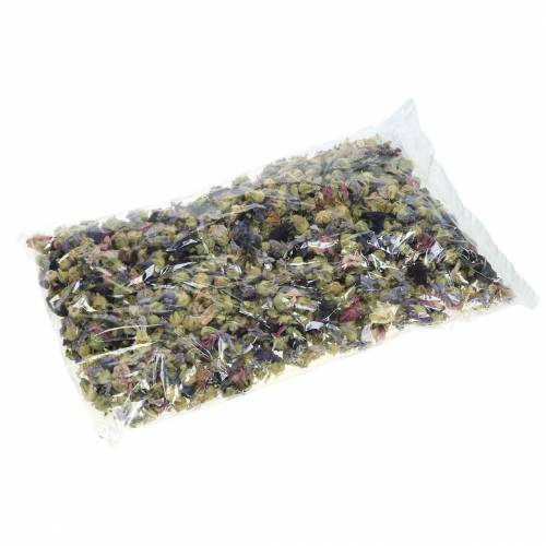Floristik24 Zestaw do dekoracji suchych prawdziwy marshmallow naturalny 300g potpourri