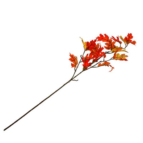 Floristik24 Liść dębu gałązka pomarańczowa 84cm