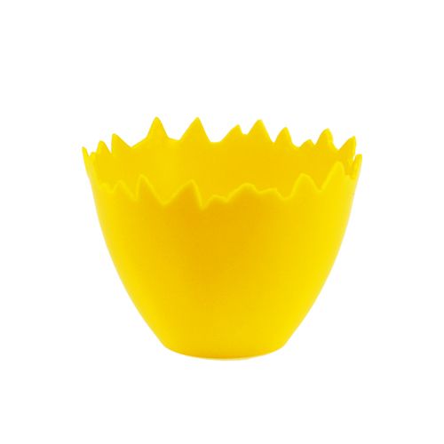 Floristik24 Kieliszki do jajek Ø9cm 20 szt. żółte