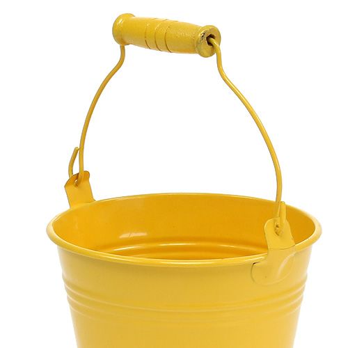 Floristik24 Wiadro z uchwytem kolorowe Ø12cm W10cm 8 szt