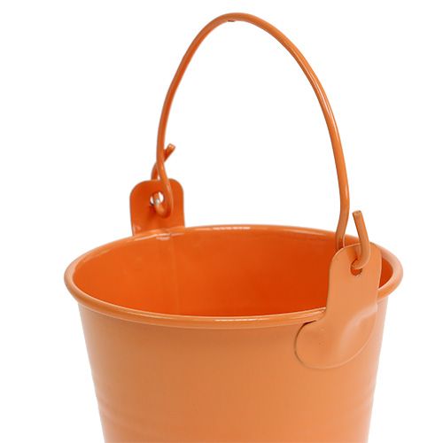 Floristik24 Wiaderko pomarańczowe mix Ø8cm H7cm 12szt.