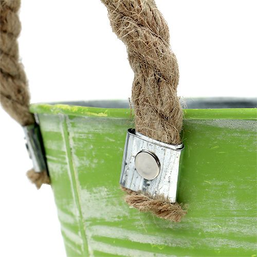 Floristik24 Wiadro Spring Green Ø25cm H24cm 2szt.