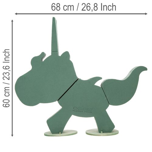 Produkt Pianka florystyczna jednorożec 68cm x 60cm