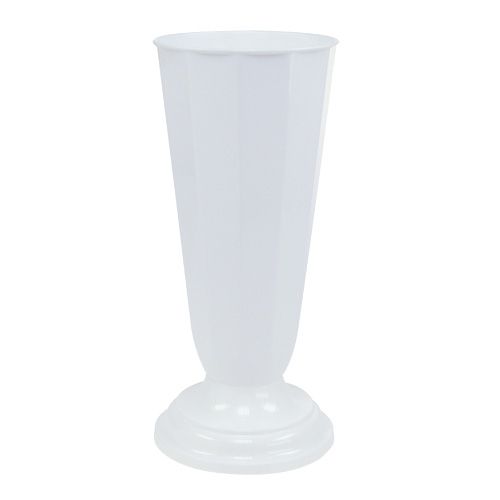 Produkt Wazon na oprawę Szwed biały Ø19cm