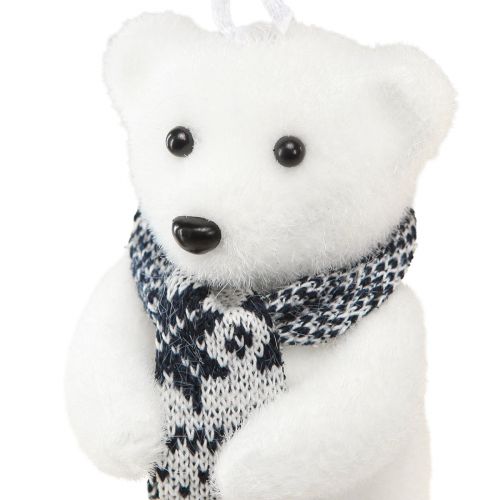 Floristik24 Dekoracja misia polarnego do zawieszania figurek zimowych 11×7cm 4 szt