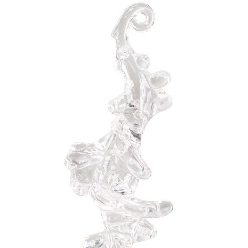 Produkt Dekoracja zimowa wieszak do dekoracji sopli przezroczysty 25cm 3 sztuki