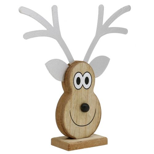 Produkt Głowa łosia natura do stojaka 18cm x 16cm 3szt.