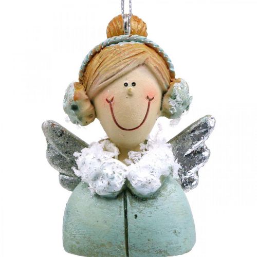 Produkt Wisiorek anioła ozdoba choinkowa anioła wys. 5,5 cm 8 sztuk