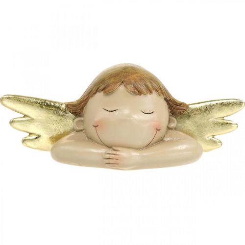 Floristik24 Deco Figurka Anioła Świąteczna Dekoracja Stołu 22,5×9,5×9cm