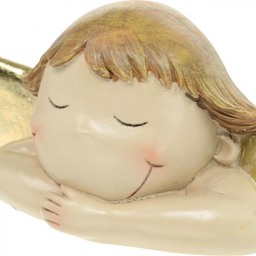 Floristik24 Deco Figurka Anioła Świąteczna Dekoracja Stołu 22,5×9,5×9cm