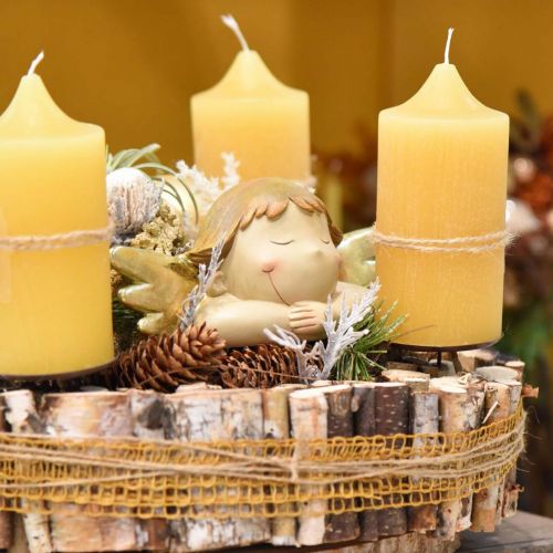 Floristik24 Deco Figurka Anioła Świąteczna Dekoracja Stołu 22,5×9,5×9cm