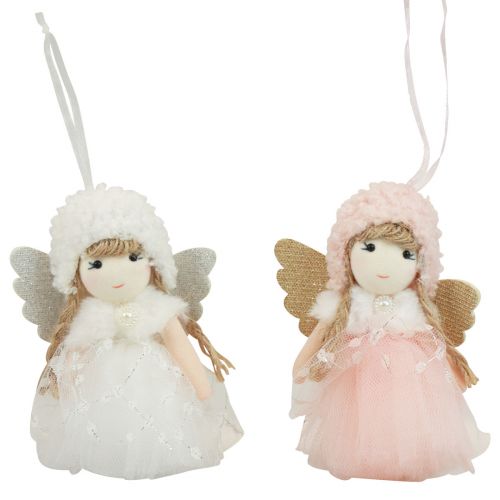 Produkt Dekoracja anioła Dekoracja choinkowa Figurka świąteczna tiulowa W11cm 1 szt