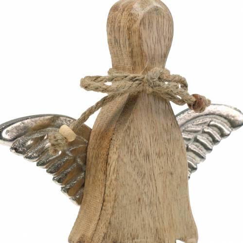Floristik24 Dekoracja świąteczna aniołek drewniany H32cm