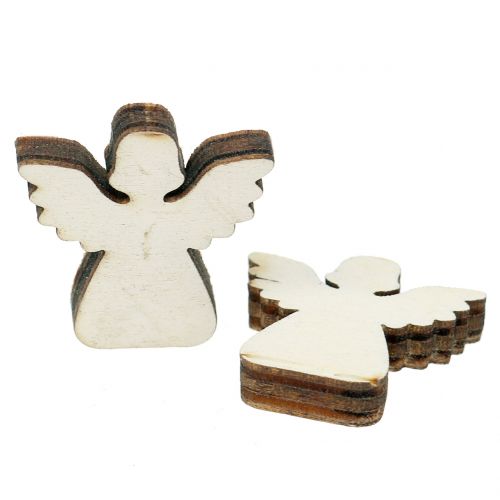 Floristik24 Aniołek do rozsypania w szkle natura 2cm 100szt