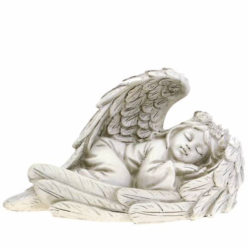 Deco anioł śpiący 18 cm x 8 cm x 10 cm
