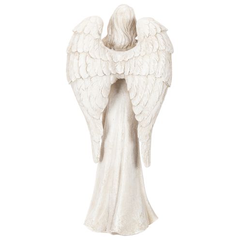 Figurka anioła stojącego i modlącego się, dekoracja, 36 cm | Floristik24.pl