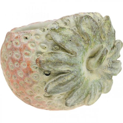 Produkt Dekoracyjna truskawka, doniczka, betonowa dekoracja do sadzenia L17cm