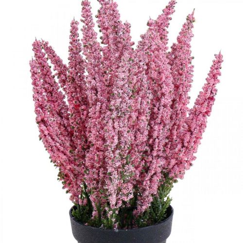Floristik24 Erika różowa miotła wrzosowa sztuczna roślina wrzosowa W26cm