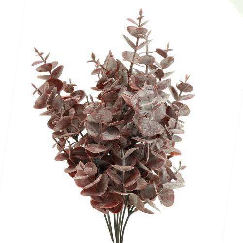 Produkt Eukaliptus sztuczny Burgund 32cm Sztuczna roślina jak prawdziwa!
