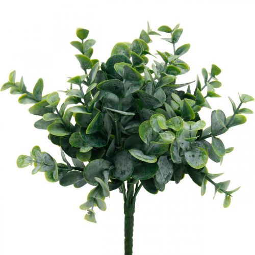 Produkt Sztuczna dekoracja ślubna z eukaliptusa Gałęzie eukaliptusa zielone H26cm